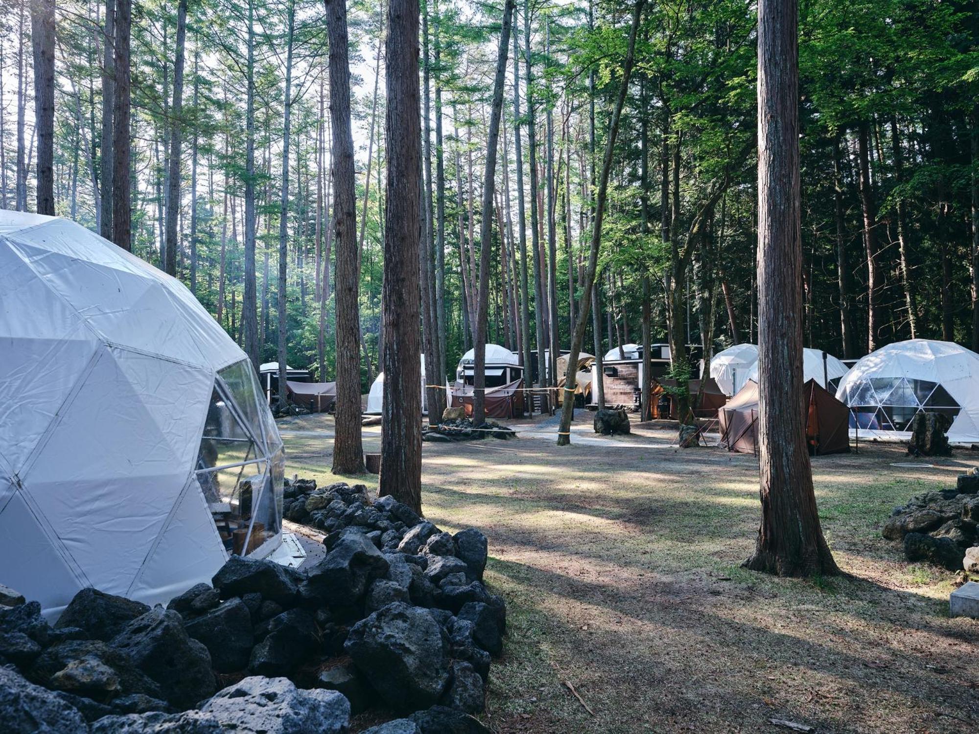 Glamping Villa Hanz Kawaguchiko Fujikawaguchiko Buitenkant foto