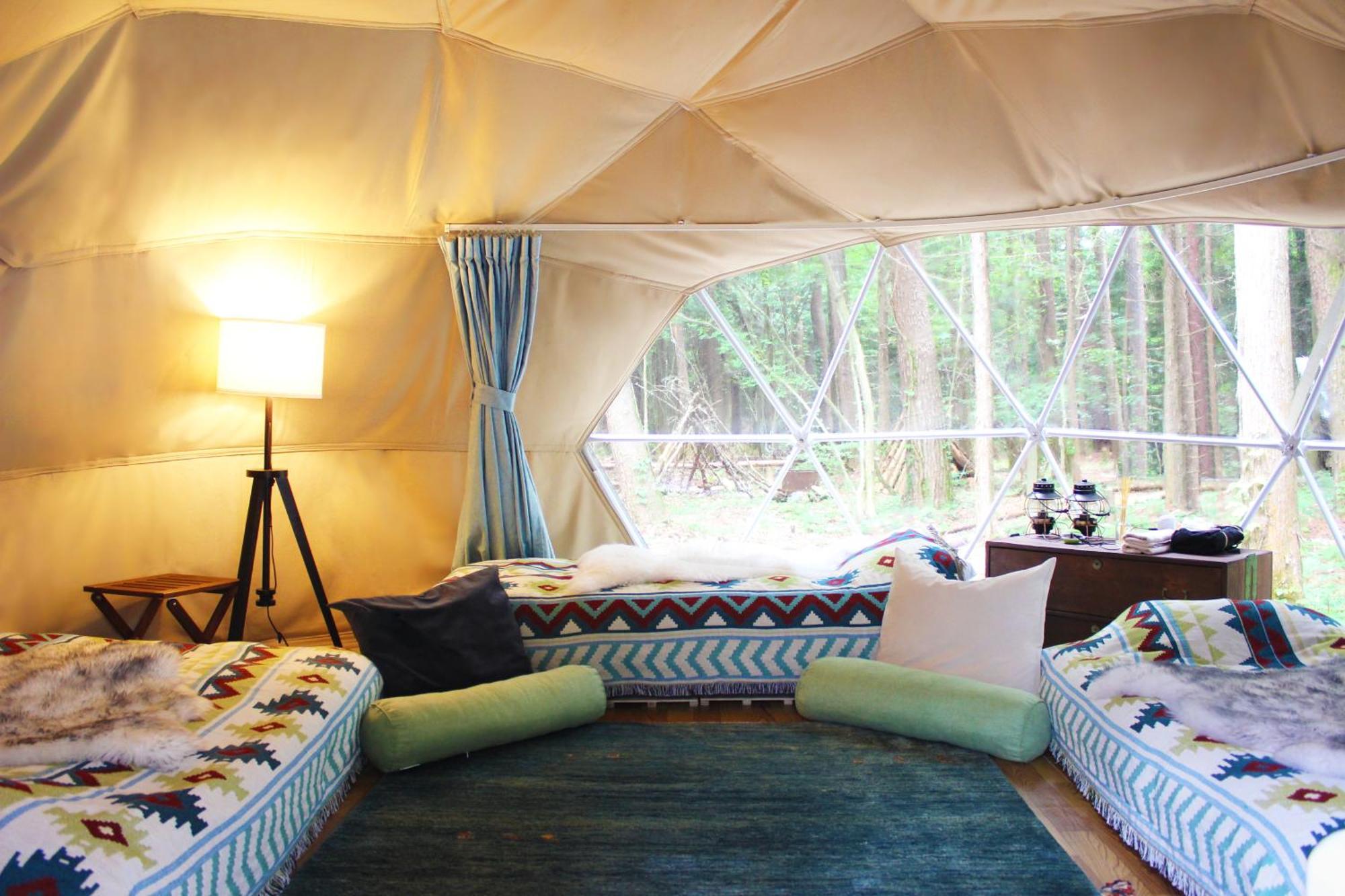 Glamping Villa Hanz Kawaguchiko Fujikawaguchiko Buitenkant foto