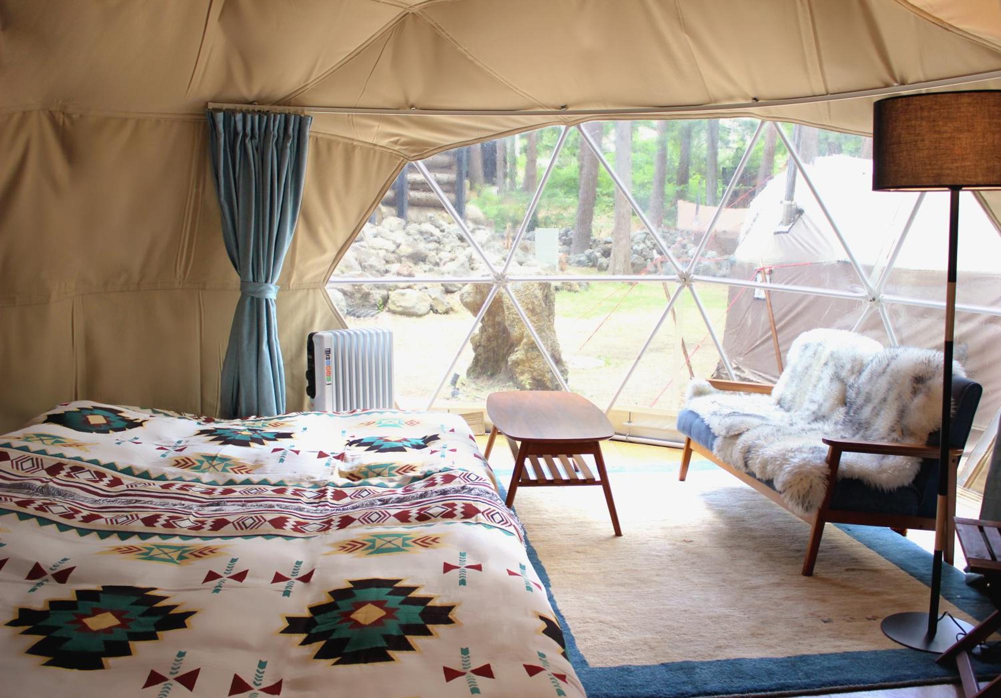 Glamping Villa Hanz Kawaguchiko Fujikawaguchiko Buitenkant foto