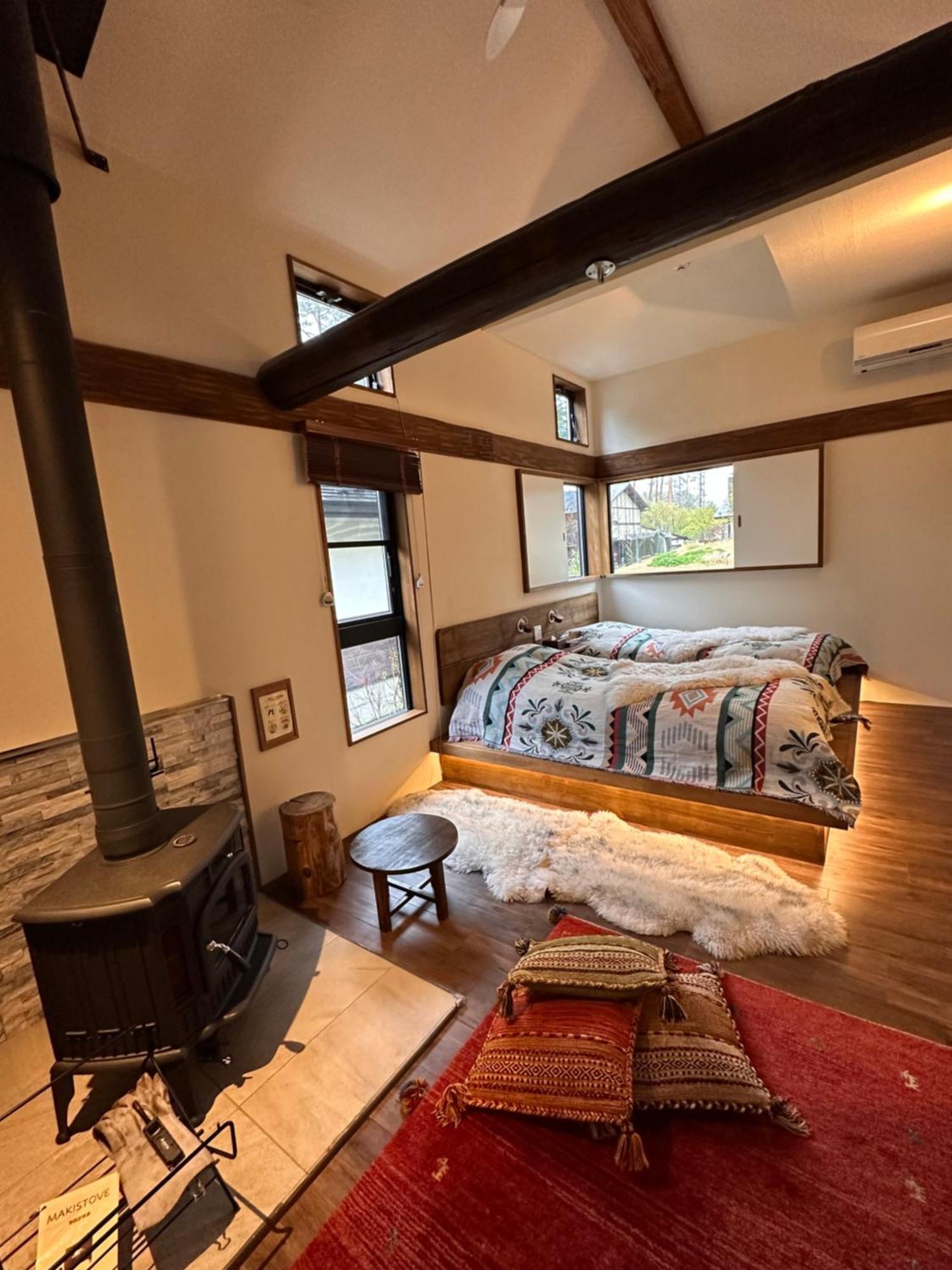 Glamping Villa Hanz Kawaguchiko Fujikawaguchiko Buitenkant foto